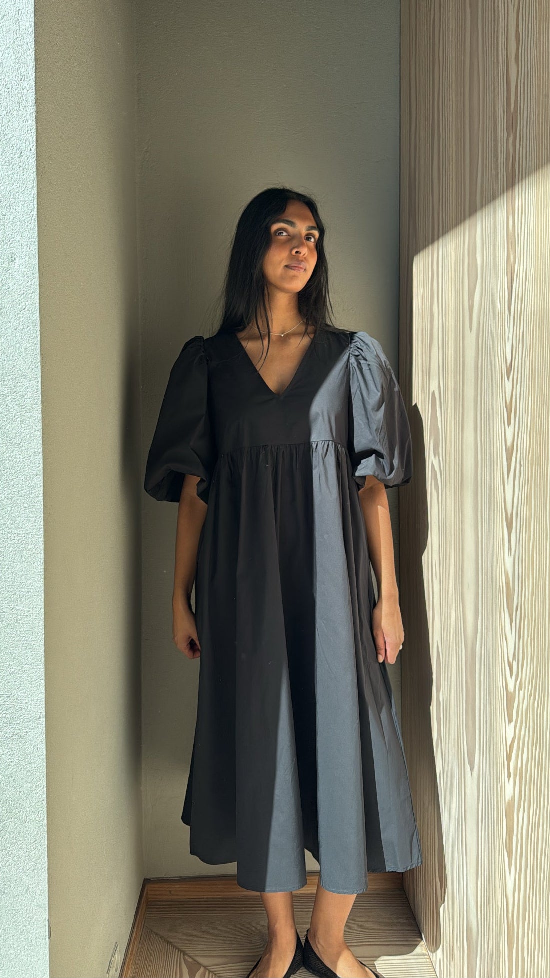 OBJPAIGE Midi Dress - Black